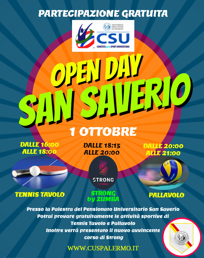 Locandina Open day